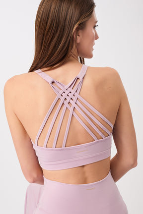 Mandala Trainings Bra Rose Rückseite - Infinity Bra