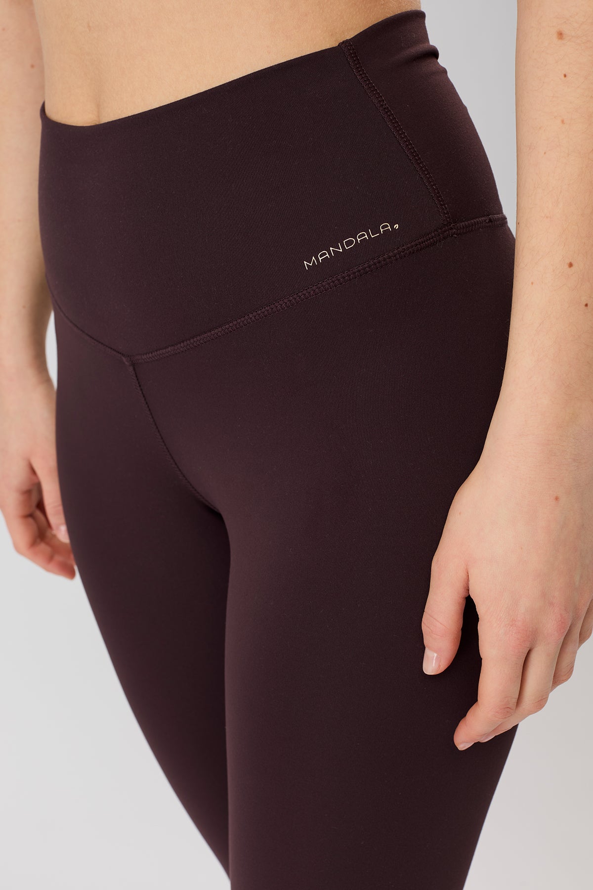 Mandala Fitness Legging Schwarz Detail - On Point Legging