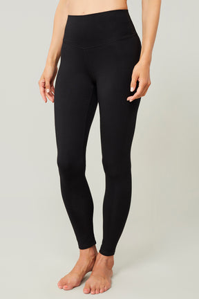 Mandala Fitness Legging Schwarz Front - Best Loved Legging