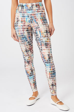 Mandala Fitness Pant Print Front - Fancy Leggings