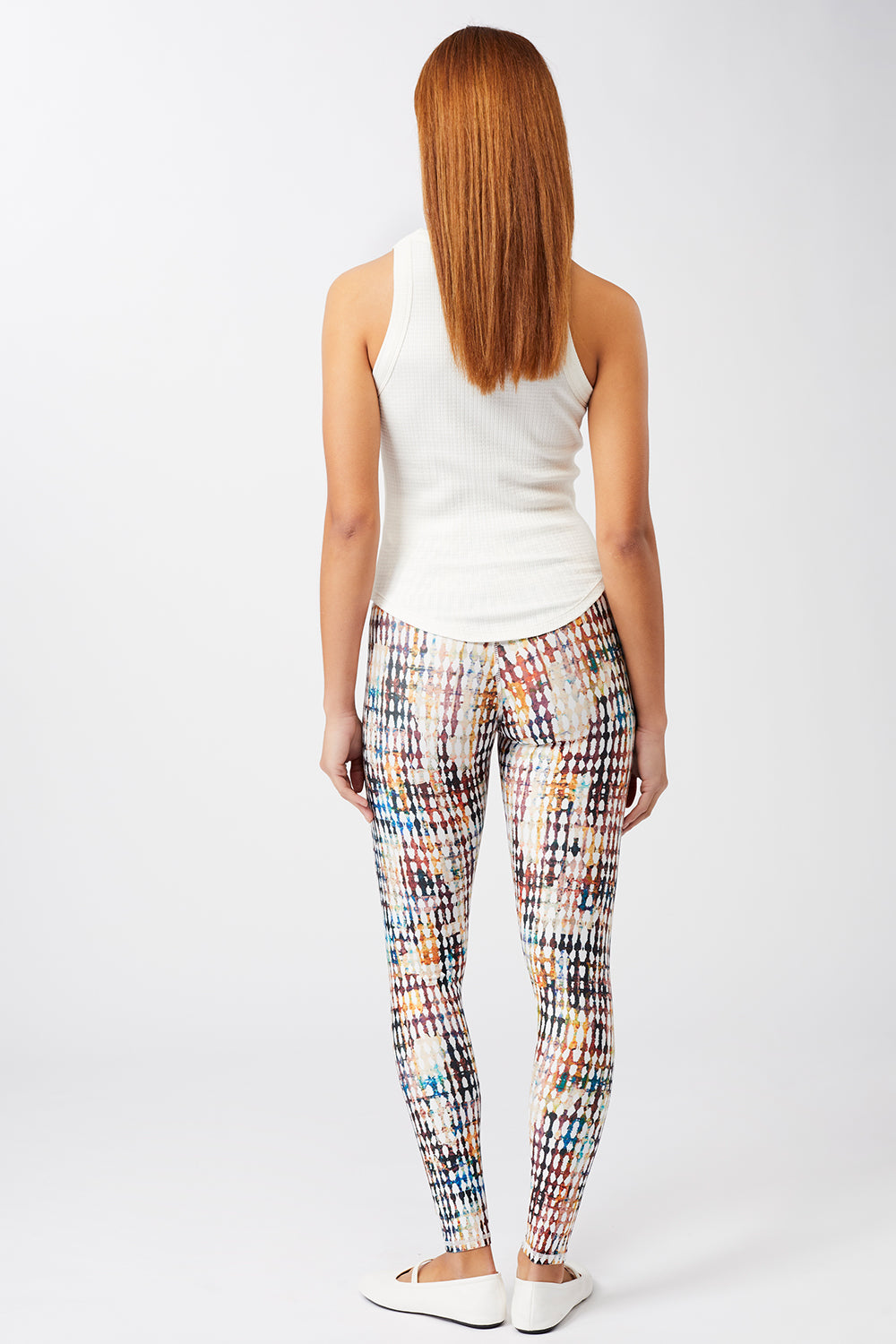 Mandala Fitness Pant Print Outfit Rückseite - Fancy Leggings