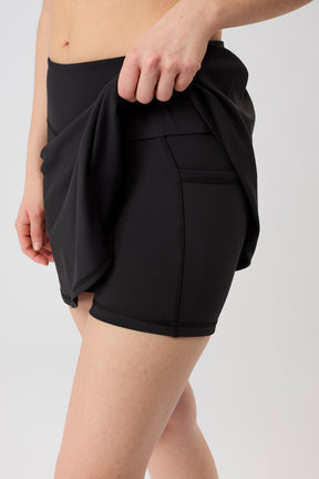 Mandala Sport Rock Schwarz Detail - Power Skorts