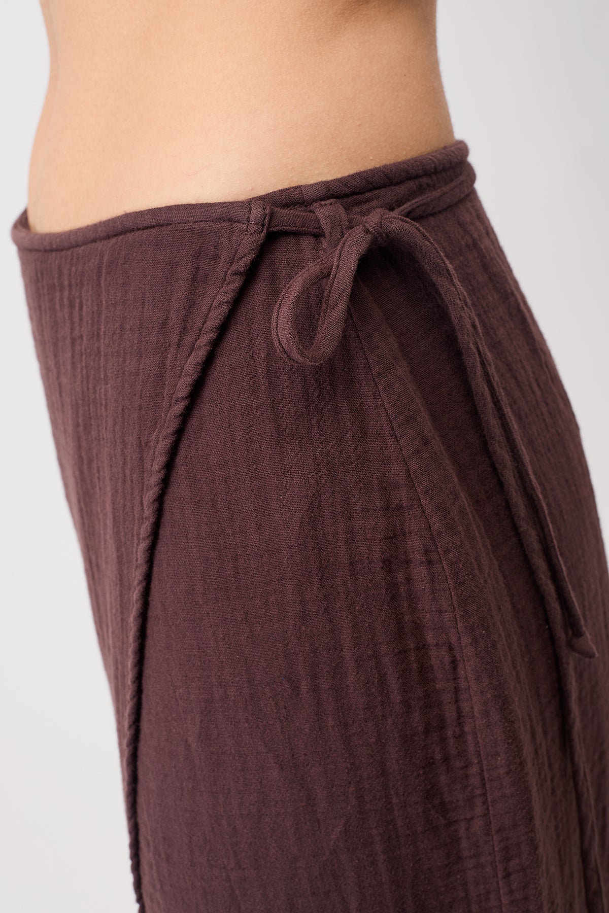 Mandala Sport Rock Braun Detail - Wrap Skirt