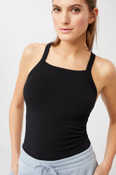 Mandala Trainings Top Schwarz Detail - Define Tank