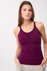 Mandala Fitness Top Lila Front - Infinity Top