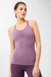 Mandala Sport Top Lila Front - Infinity Top