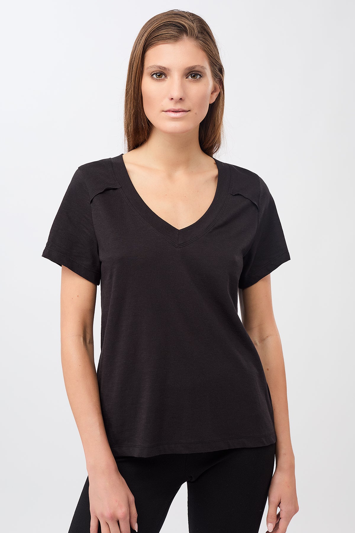 The New V-Neck (Black)